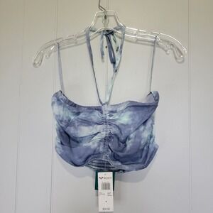🌵 Roxy Blue Tie-Dye Halter‎ Top